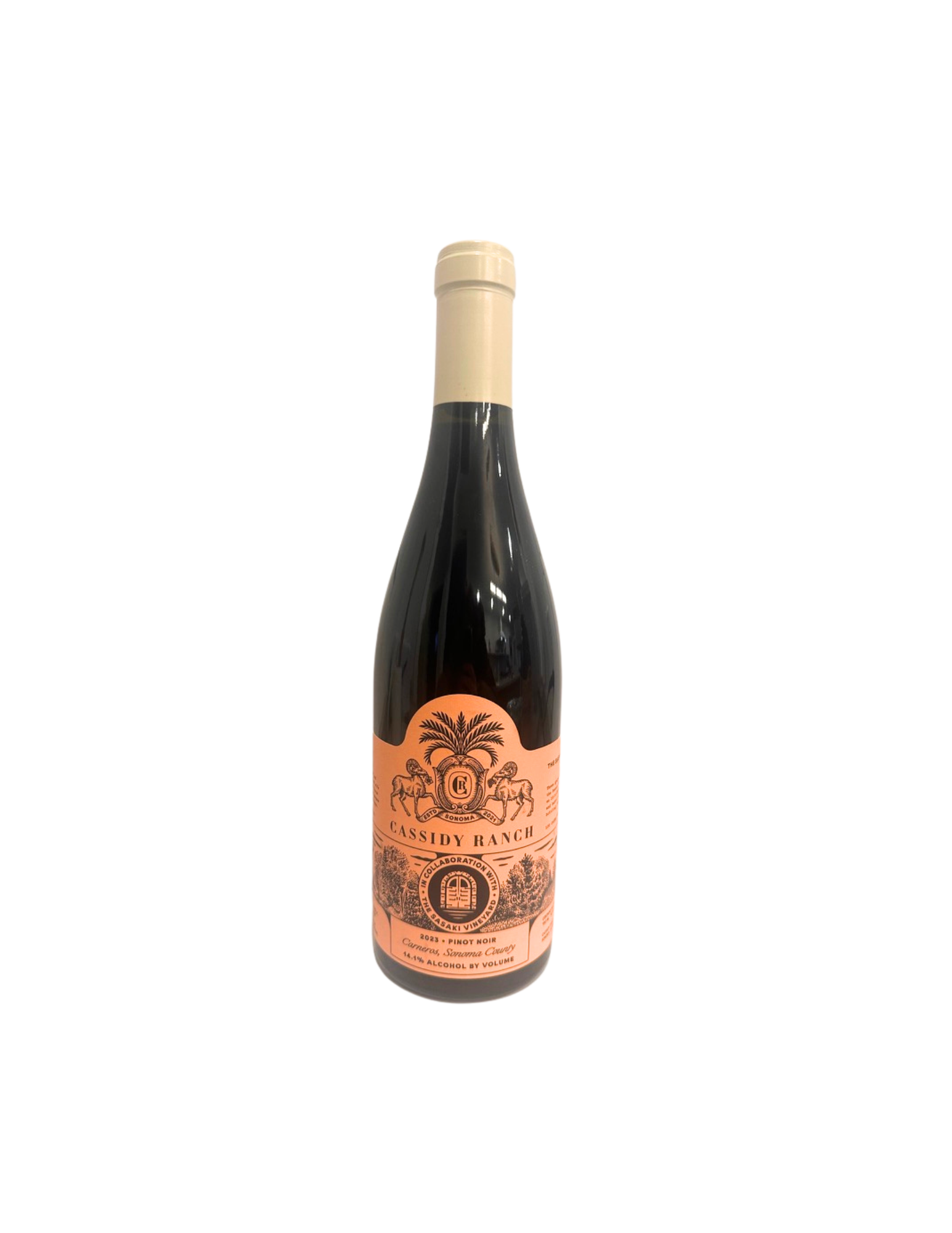 Cassidy Ranch 2023 Sasaki Pinot Noir
