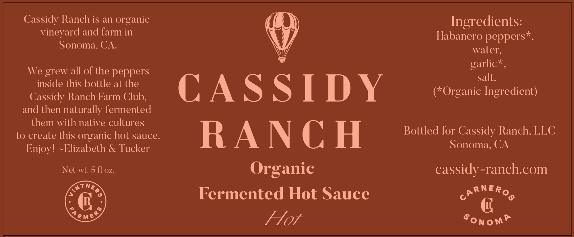 Organic Hot Sauce Trio - Mild, Medium & Hot