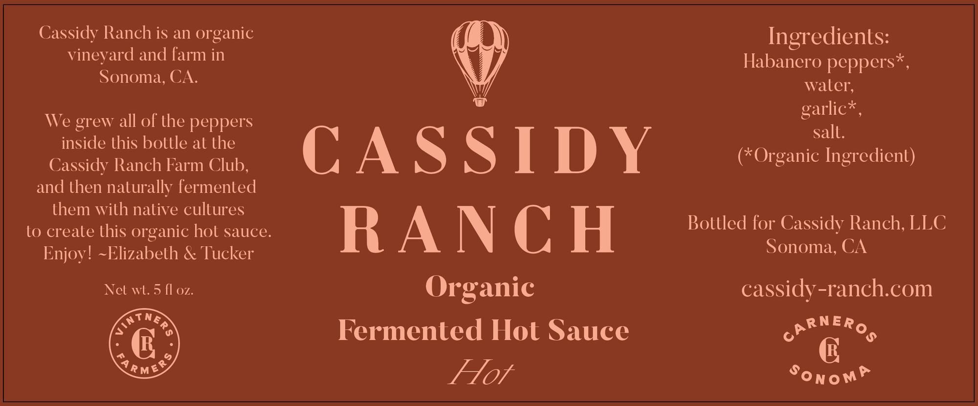 Hot Organic Fermented Hot Sauce